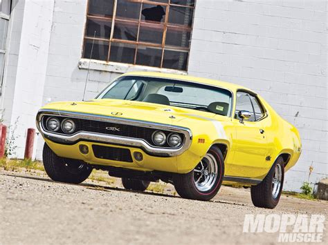 1971 Plymouth Gtx Break S Over