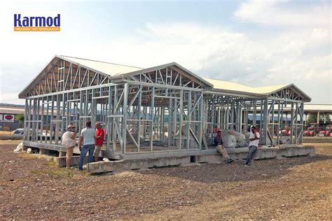 Lot 2116, jalan nuri, kg. steel frame house construction philippines - Karmod