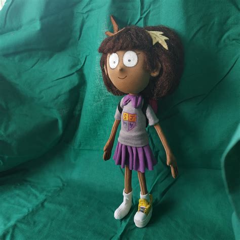 Anne Boonchuy Amphibia Textile Doll Handmade Etsy