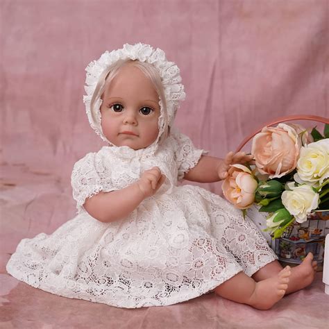 Buy Jizhi Lifelike Reborn Baby Dolls Girl 18 Inch Soft Realistic