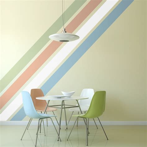 Painted Stripes On Wall Stripe Wall Painting Stripes On Walls