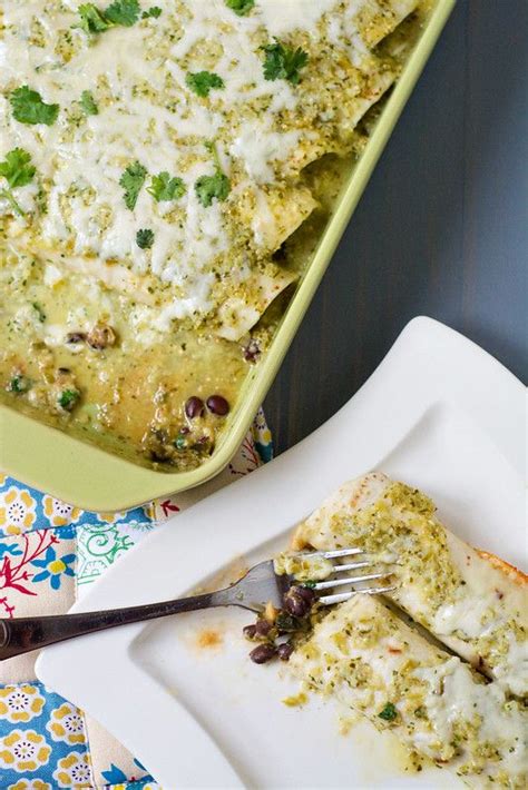 Atk specializes in finding the best techniques to produce popular dishes, and sometimes they have excellent advice. Black Bean and Roasted Poblano Enchiladas | Cook Like A ...