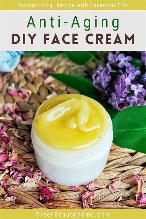 Homemade Face Moisturizer For Aging Skin Easy Face Cream Recipe