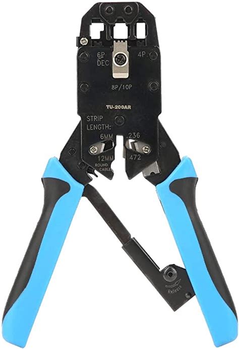 Cable Crimpertu 200ar Wire Crimping Pliers Tool Network Ethernet Cable