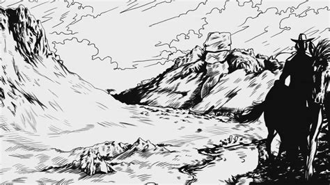 Here Is Some Beautiful Desert Scenery From A Supernatural Western Comic