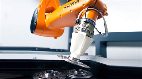 The Kuka Lightweight Robot Performs Preparatory Work For The Honing