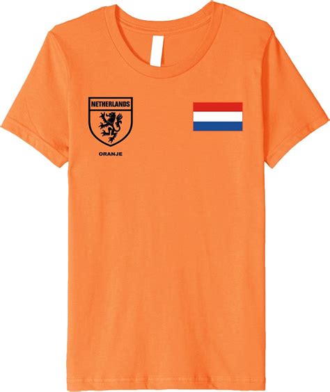 holland netherlands soccer jersey t shirt clothing