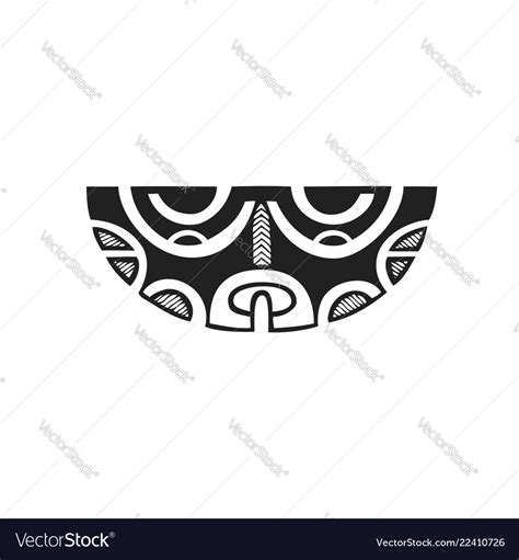 Polynesian Tattoo Indigenous Primitive Art Vector Image