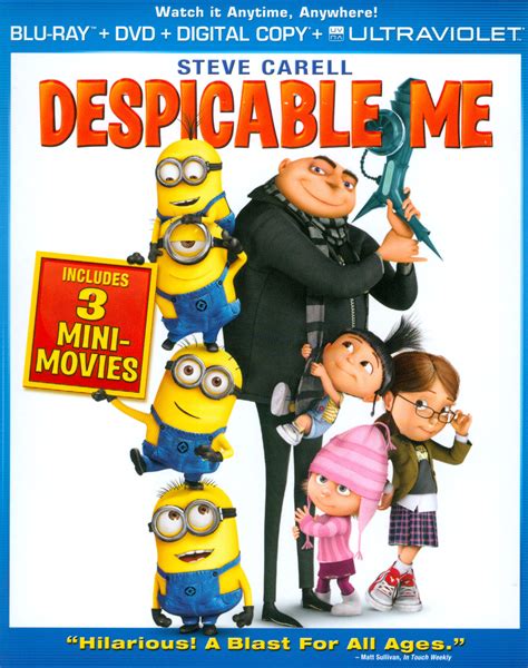 Despicable Me 2 Discs Includes Digital Copy Blu Raydvd 2010