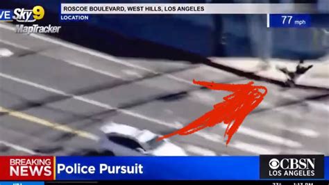 Pursuit Of Motorcycle Comes To End With Horrific Crash Cbs Los Angeles