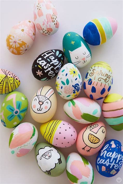 10 Easter Egg Decorating Ideas Diy Step By Step Simple And Easy For