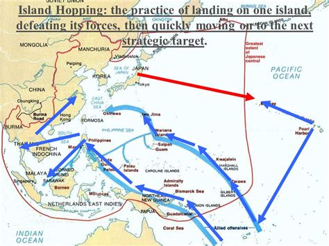 Explains why it was necessary for allied forces to make their way through islands up the pacific on the way to invading and conquering japan. Remix of "Island Hopping"