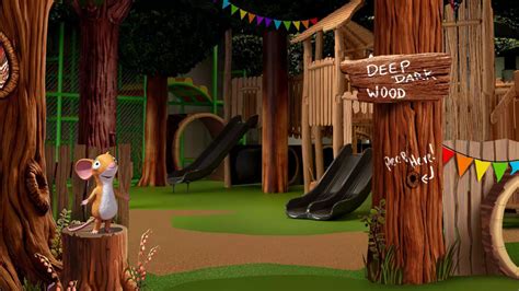 Deep Dark Wood Adventure Play The Gruffalo And Friends Clubhouse