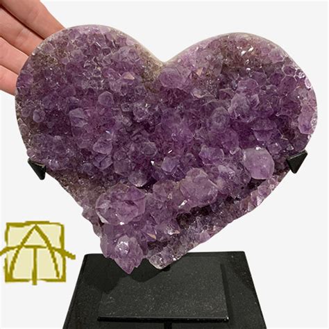 Amethyst Cluster Heart Alliz Trading Wholesale Crystals