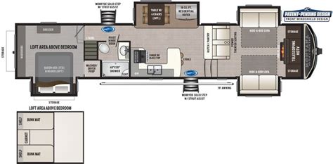 One aspect that you need to consider while making a decision about 5th wheel towing is beds. Pin by Tawny Reyes on rvs in 2020 | Floor plans, Fifth ...