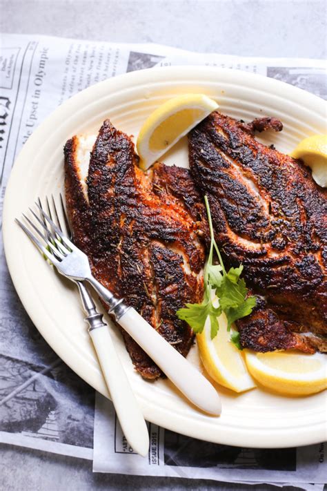 Cajun Inspired Blackened Red Snapper The Defined Dish Fish Recipes