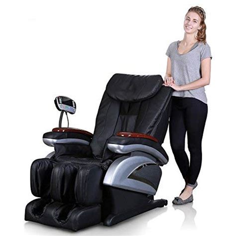 Kosmocare Shiatsu Massage Chair For Full Body Massage At Home Black In