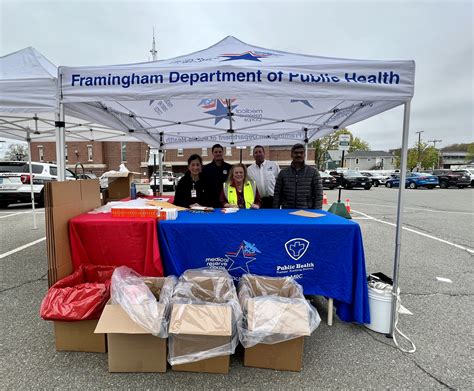 Framingham Medical Reserve Corps & Framingham Police Participate in