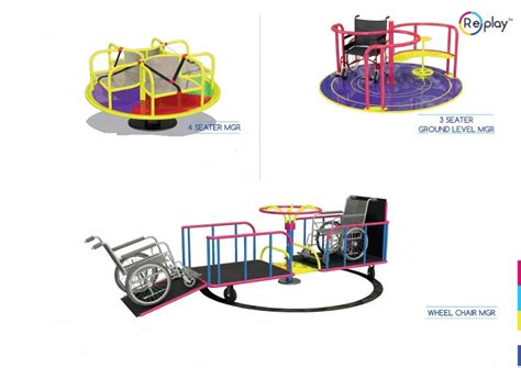 Inclusive Playground Equipment For Children With Disabilities Replay