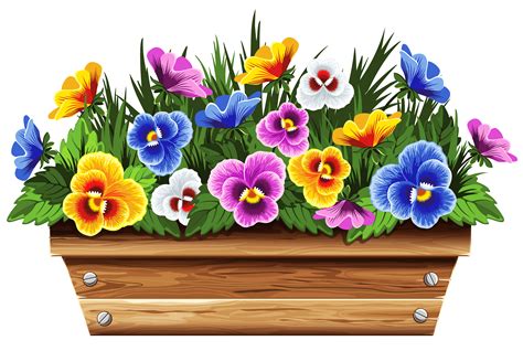 Box With Violets Png Clipart Picture Gallery Yopriceville High