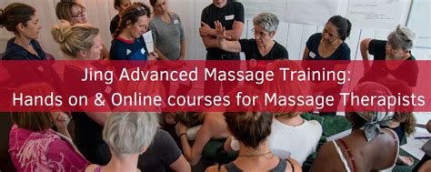 Jing Advanced Massage Training