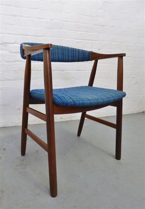 444 results for teak chair. Danish teak and blue wool desk chair www.archivefurniture.co.uk | Retro chair, Chair, Desk chair