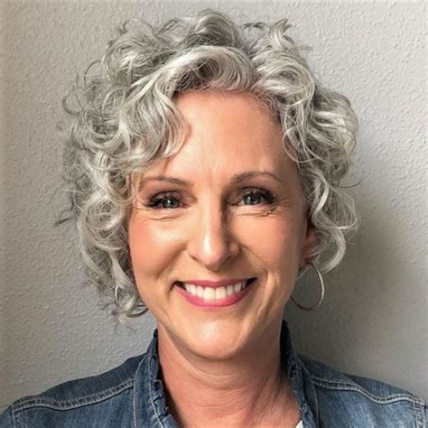 Curly Haircuts For Women Over 50 In 2021 2022