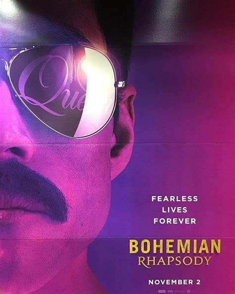 Check Out The First Poster For Bohemian Rhapsody Film Daily
