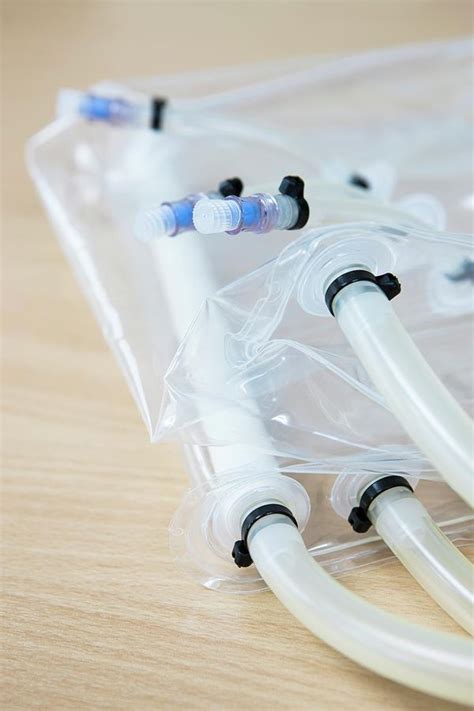 Bioreactor Culture Bag Tubes Photograph By Lewis Houghtonscience Photo