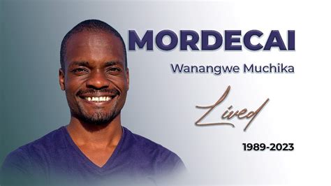 Remembering Mordecai Wanangwe Muchika Funeral Service Youtube