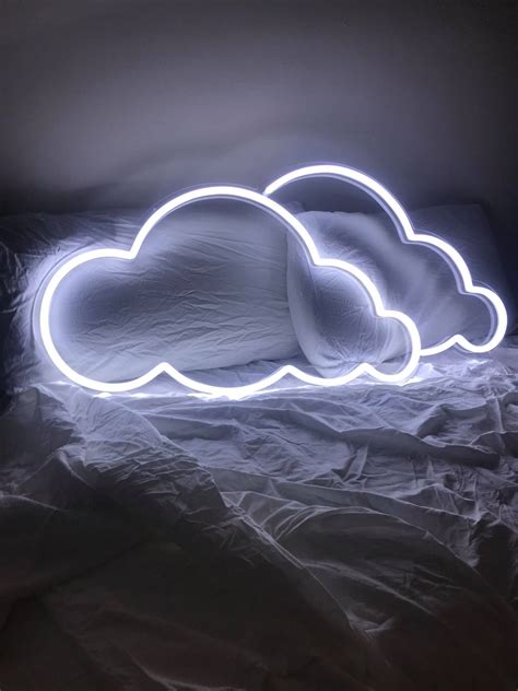 Led Neon Cloud 1m Etsy
