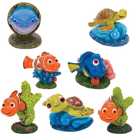 Penn Plax Disneys Finding Nemo Aquarium Decoration Kit Resin Small