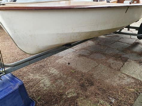 Solo Dinghy Sail Number 4231 Made By Severn Sailboats In 1999 Ebay