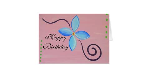 Our custom online printing services make birthday card printing is a piece of cake. Happy Birthday Blank Card Template | Zazzle