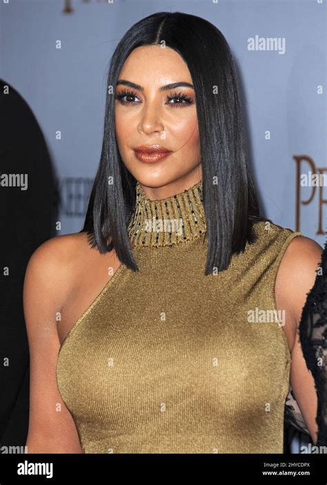 Kim Kardashian West Attending The Promise Us Premiere In Los Angeles