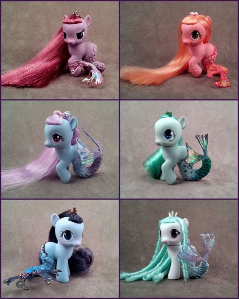 Mlp G4 Custom Filly Merponies By Hannaliten On Deviantart My Little