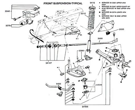 Fcs 4pcs Front Rear Shocks Struts For 1965 1970 Ford Mustang Base Car