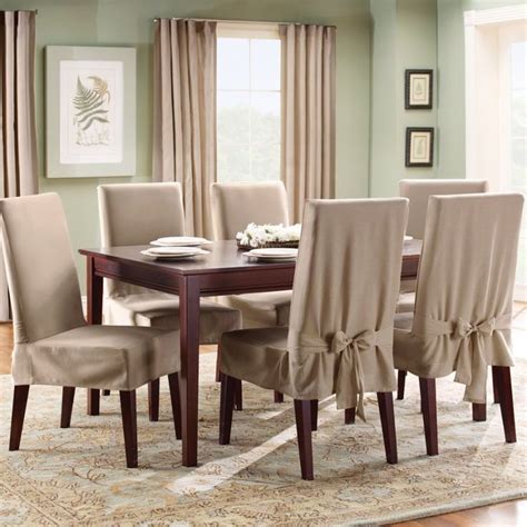Dining chair slipcovers are a convenient and affordable way to give your tired dining chairs a new lease on life. 11 best Dining Room Chair Covers images on Pinterest ...
