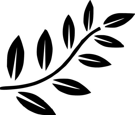 SVG > leaves design branch - Free SVG Image & Icon. | SVG Silh