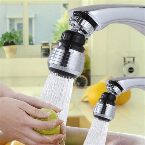 Liruika Kitchen Faucet Shower Head Economizer Filter Water Stream Faucet Pull Out Bathroom
