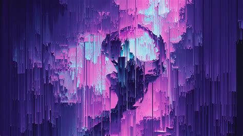 Purple Pink Stripes Interference Abstraction Hd Abstract Wallpapers