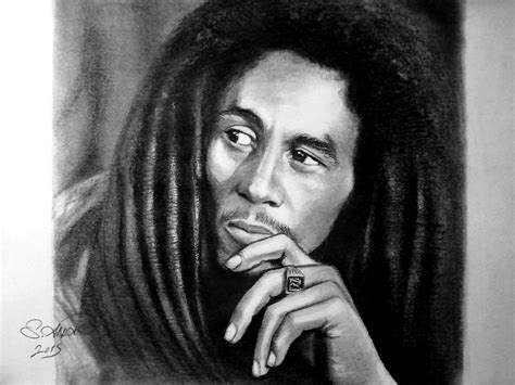 (1) (2) (3) (reply) (go down). Bob Marley Sketch at PaintingValley.com | Explore ...