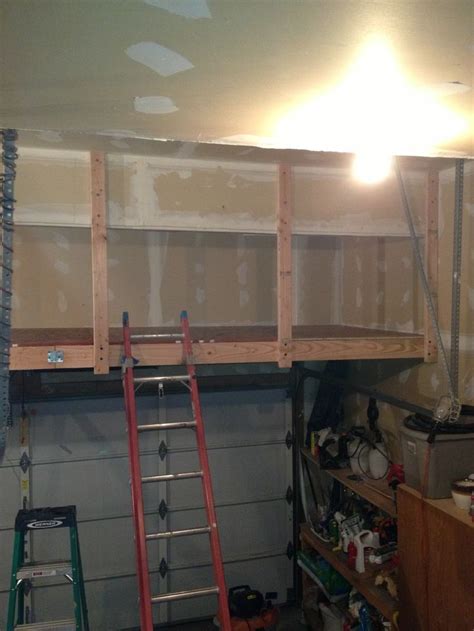 Diy Garage Storage Loft Plans Repostity