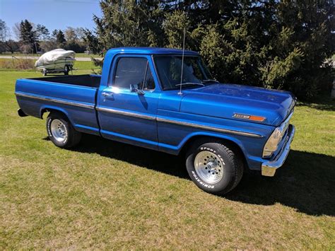 No Reserve 1969 Ford F 100 289 3 Speed For Sale On Bat Auctions Sold
