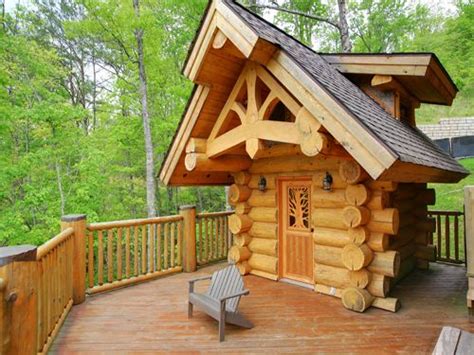Log Cabin Playhouse On Deck Tiny House Cabin Log Cabin Home Interior Design House Interior