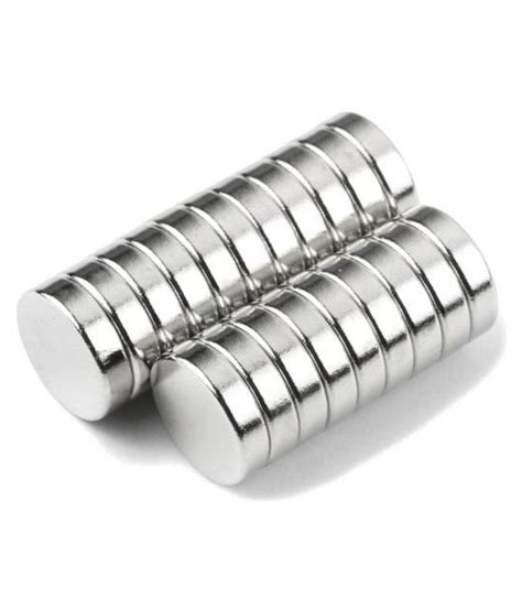 Neodymium Magnet Round Small 15X3mm (10 Pieces): Buy Online at Best