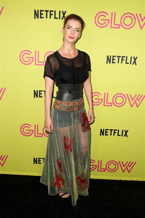 Betty Gilpin Attends Netflix Glow Roller Skating Event In Los Angeles 07292018
