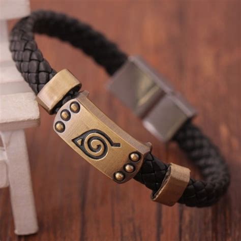 Naruto Vintage Leather Bracelet Price 899 And Free Shipping Hashtag2