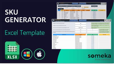Sku Generator Excel Template Stock Keeping Unit Creator