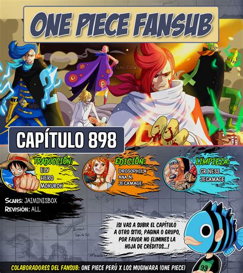 Leer One Piece Capítulo 898 Online Español Tu Vicio Manga